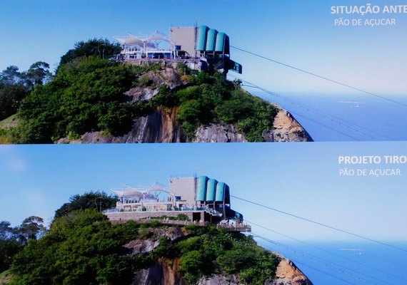 Vereadores do Rio vistoriam obras de tirolesa no Pão de Açúcar