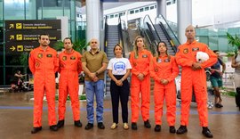 Alagoas envia médicos e enfermeiros do grupamento aéreo para auxiliar em resgates no RS