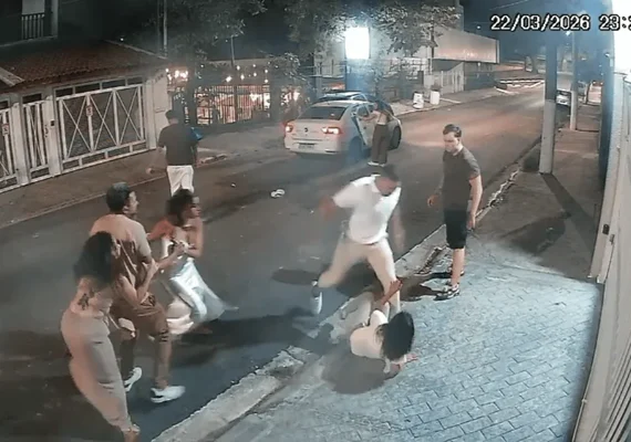 Mulher é espancada por noivos após pedir socorro em saída de casamento