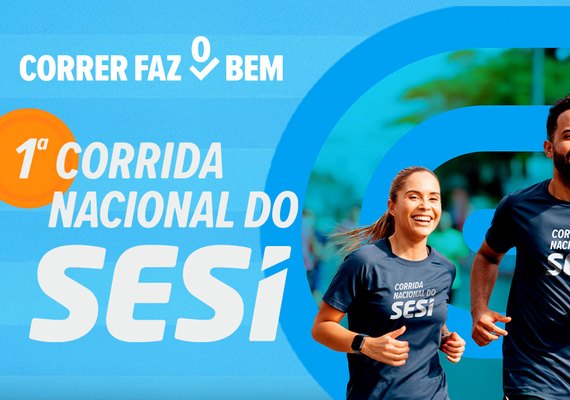 1ª Corrida Nacional do Sesi movimenta Maceió no Dia do Trabalhador