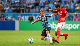 Grêmio empata com Internacional e dorme na vice-liderança do Brasileiro