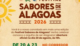 Sabores de Alagoas começa nesta quinta com gastronomia, saúde, cultura e empreendedorismo