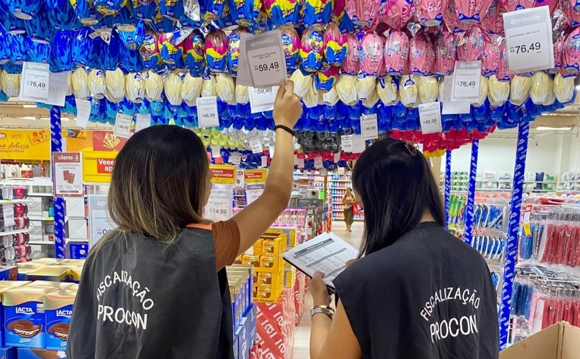 Procon Maceió divulga pesquisa de itens de Páscoa