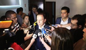 Em Maceió, Doria diz que decisão de candidatura à presidência sai em janeiro