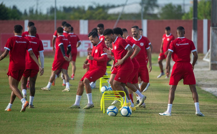 CRB inicia preparação no final semana para dois jogos fora de casa