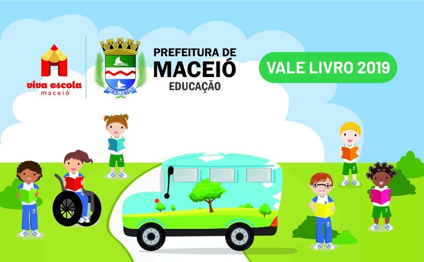 Escolas da Prefeitura de Maceió recebem Vale-livro para utilizar na Bienal