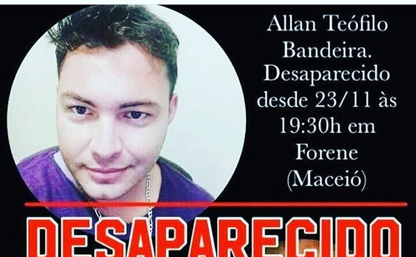 Família informa desaparecimento de homem na noite de quinta-feira em Satuba