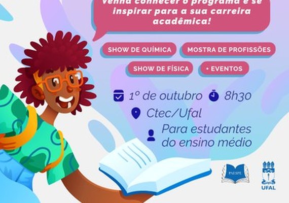 Paespe da Ufal promove shows de química e física no Centro de Tecnologia