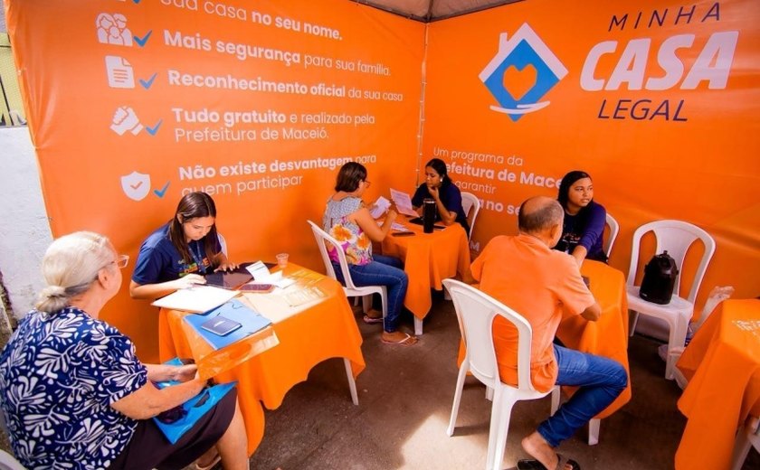 Programa Minha Casa Legal tem nova etapa neste sábado