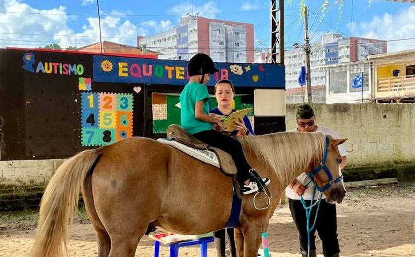 Equoterapia fortalece reabilitação de pacientes neurológicos e amplia qualidade de vida em Maceió