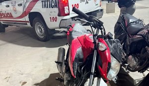 PM/AL prende suspeito de violência doméstica e apreende duas motocicletas durante patrulhamento