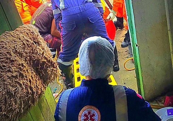 Socorristas do Samu recebem visita especial após atendimento realizado