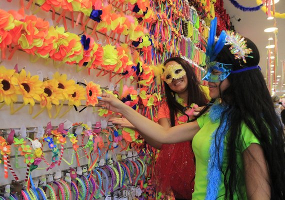 Vendas de produtos carnavalesco devem aumentar 8%