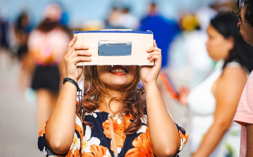 Tardezinha Massayó promove encontro de famílias para ver o eclipse e movimenta economia