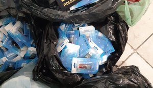 Mercadoria sem nota fiscal é apreendida pela PRF em São Miguel dos Campos