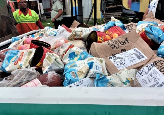 Vigilância Sanitária apreende 1.500 kg de alimentos impróprios para consumo