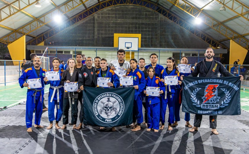 Polícia Militar promove 1º Seminário Integrado de Jiu-Jitsu em Alagoas
