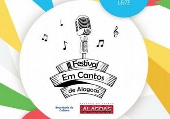 48 canções inéditas serão apresentadas na III edição do Festival 'Em Cantos de Alagoas'