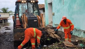 Municípios alagoanos começam limpeza dos estragos causados por chuva