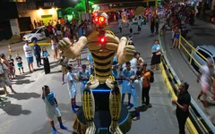 Desfile Cívico na Barra de Santo Antônio