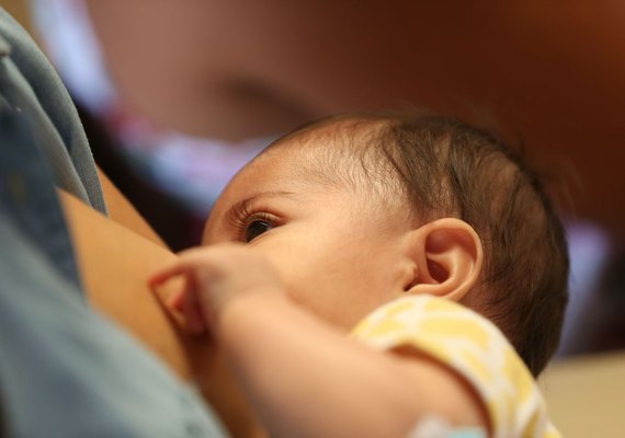 Três em cada cinco bebês não são amamentados na primeira hora de vida