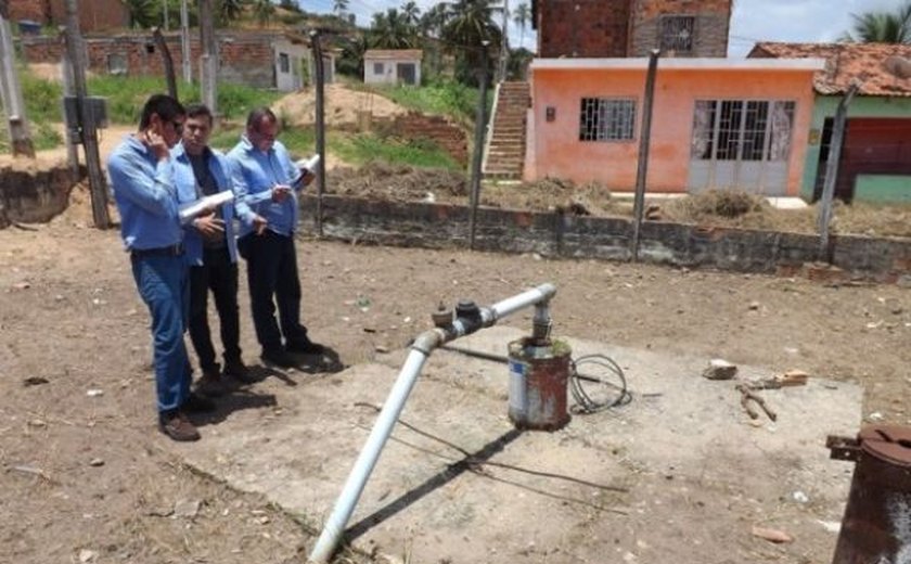 Arsal fiscaliza sistema de abastecimento de água no município de Japaratinga