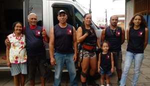 Professora quer apoio para desafio de puxar ônibus com 15 toneladas