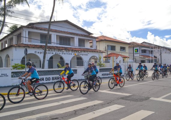 Capitania dos Portos de Alagoas apoia o “Pedal Dia da Marinha”