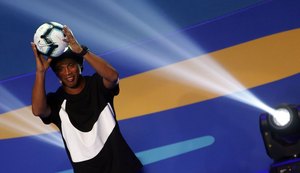 Ronaldinho Gaúcho testa positivo para o novo coronavírus