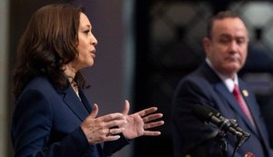 Kamala Harris diz a imigrantes da América Central: 'não venham'