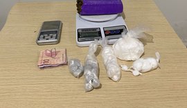 Polícia prende jovem por tráfico de drogas em Rio Largo