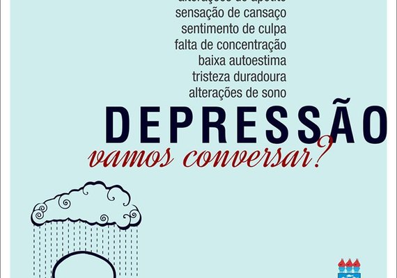 Ufal destaca importância de debater sobre depressão