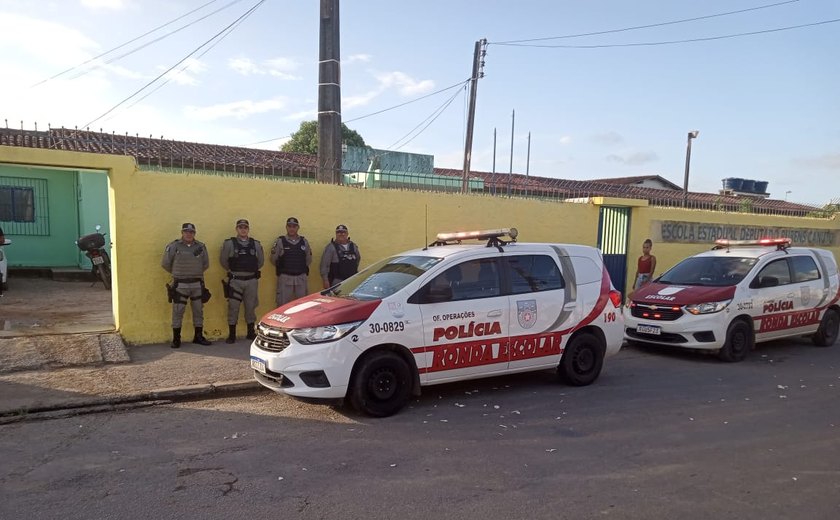 Polícia Militar reforça ações preventivas e ostensivas em escola após assassinato de aluno