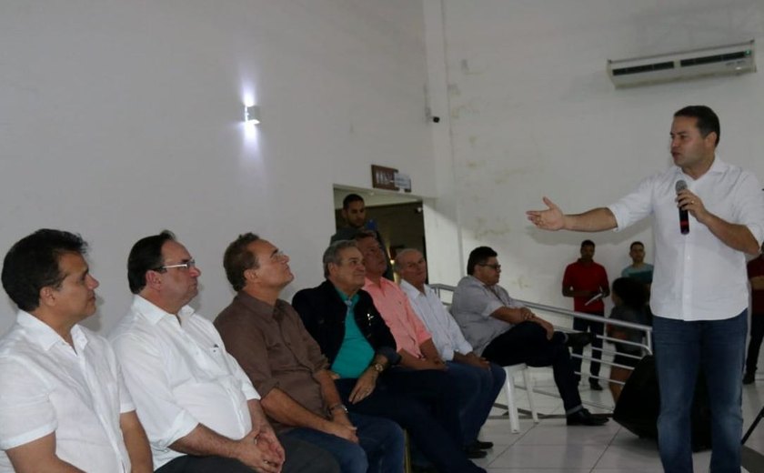 Em Arapiraca, Renan Filho confirma Luciano como vice para a reeleição