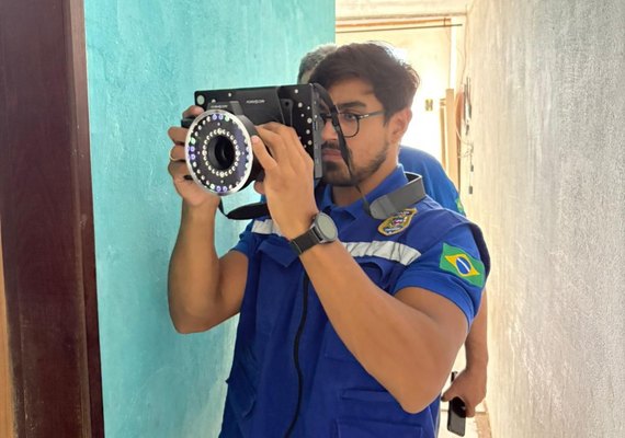 Polícia Científica estreia tecnologia ForensScope em perícia de duplo homicídio