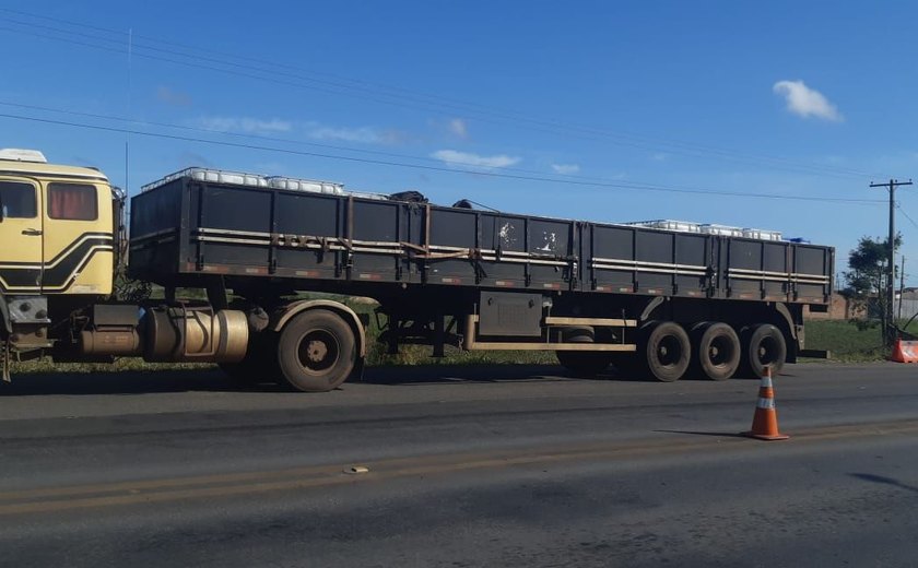 Caminhoneiro é preso pela PRF em São Miguel dos Campos