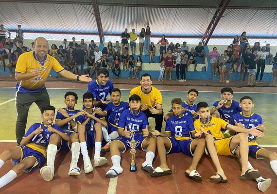 Equipe de futsal do Colégio Inovar é campeã no JEAL