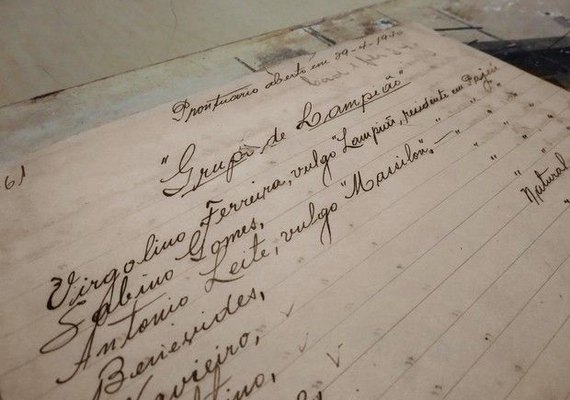 Processo contra Lampião achado em arquivo no RN pode virar peça de museu