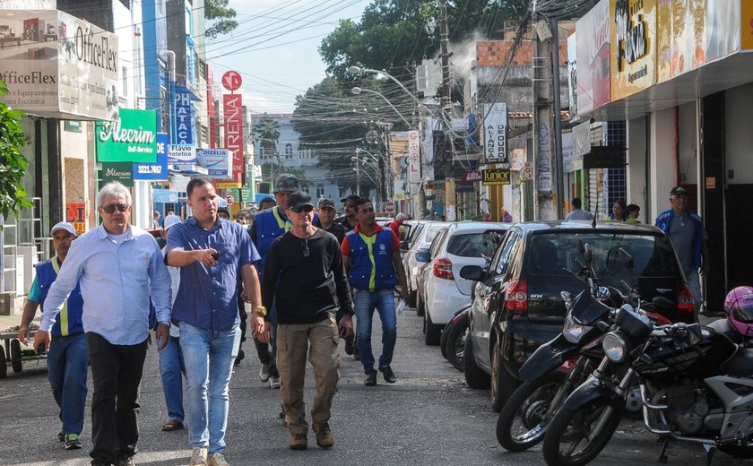 Prefeitura de Maceió intensifica reordenamento do Centro