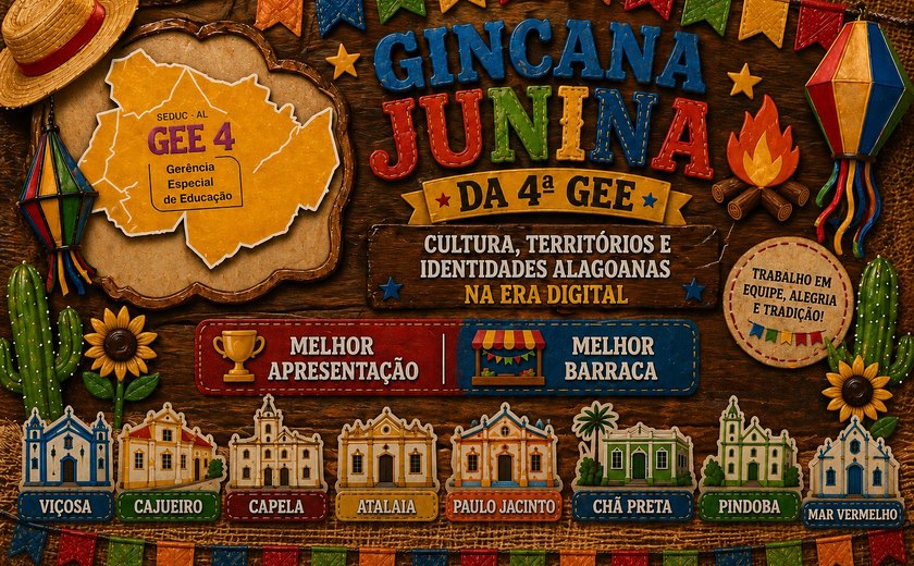 2ª Gincana Junina da 4ª GEE une tradição e tecnologia para valorizar identidades alagoanas