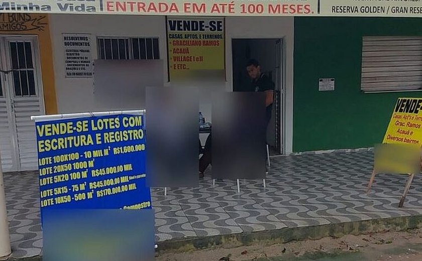 Falso corretor de imóveis é autuado enquanto realizava “plantão de vendas”