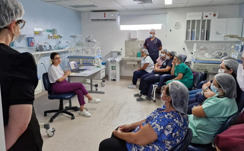 Outubro Azul e Rosa promove reflexão sobre perda gestacional e luto perinatal na Santa Mônica
