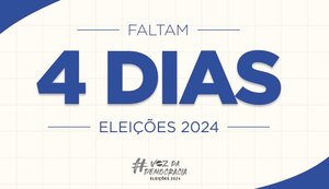 Faltam 4 dias: treine como votar no 1º turno com o Simulador de Votação