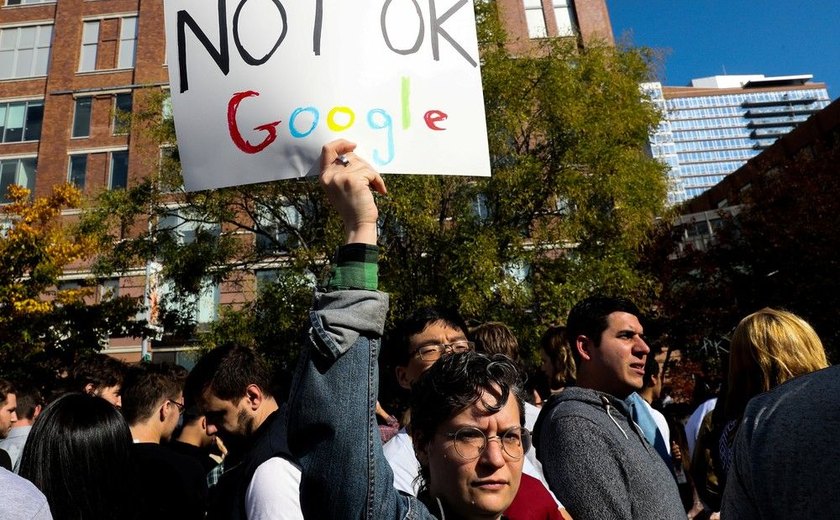 Em todo o mundo, funcionários do Google protestam contra assédio sexual