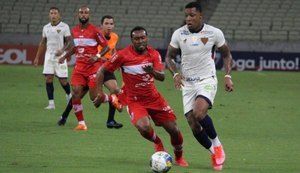 CRB perde para o Fortaleza na estreia da Copa do Nordeste