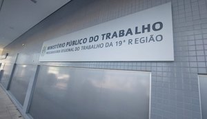 MPT/AL passa a funcionar em novo endereço a partir de segunda-feira (14)