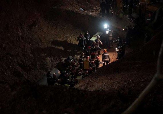 Menino de 5 anos é resgatado sem vida de poço de 32 metros no Marrocos