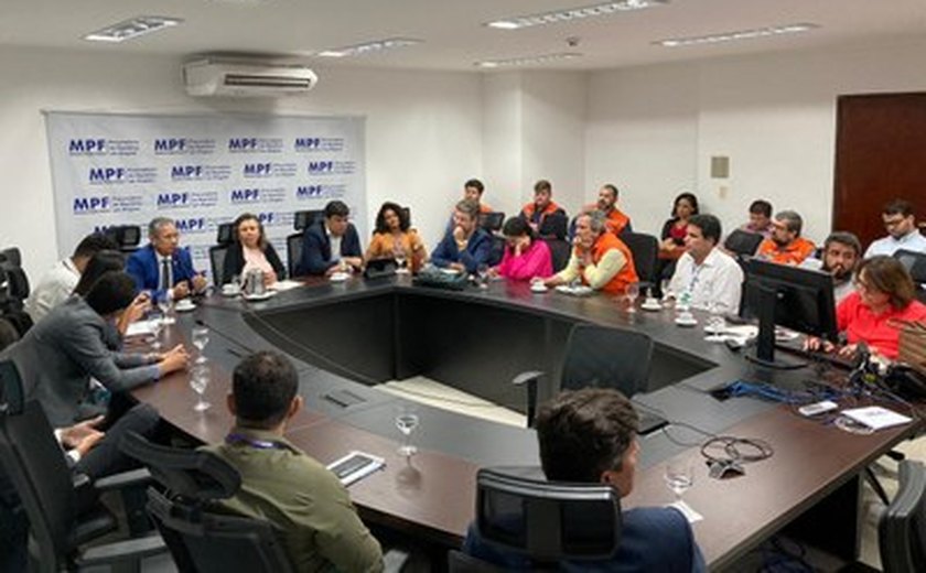 MPF, MP/AL e DPU promovem reunião sobre imóveis atingidos por rachaduras no bairro Rio Novo