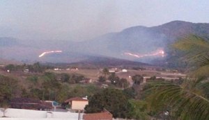 Desastre ambiental: incêndio de grandes proporções atinge APA em Murici