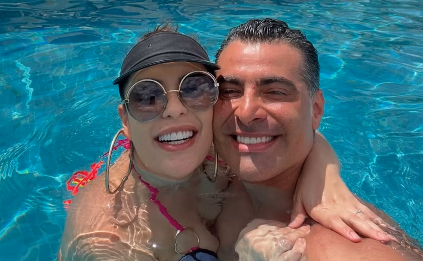 Ex-Rouge Lí Marttins emociona ao falar da morte do marido, JP Mantovani